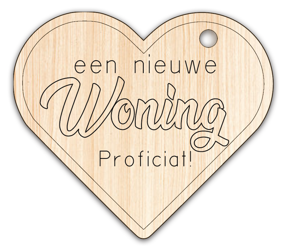 Een nieuwe woning, proficiat!