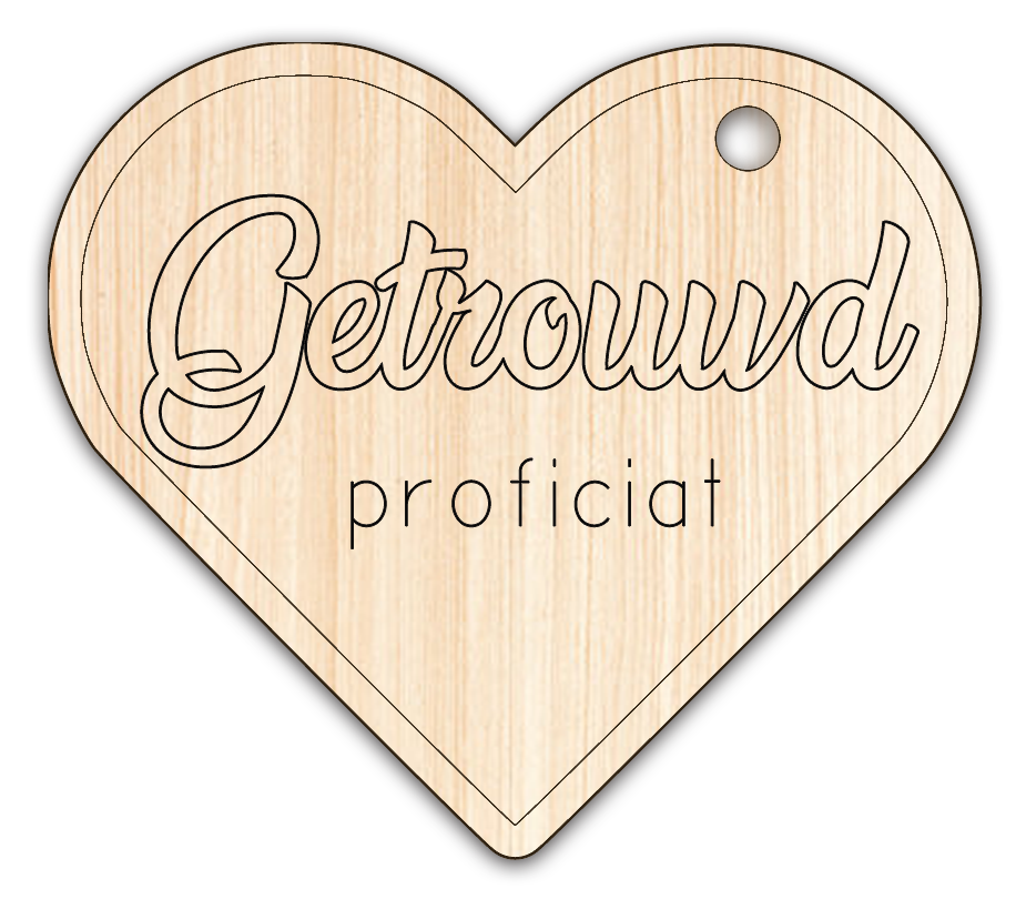 Getrouwd, proficiat