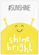 Spreukenbordje Suneshine