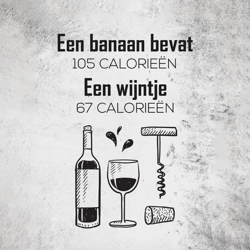 Onderzetters Een banaan bevat