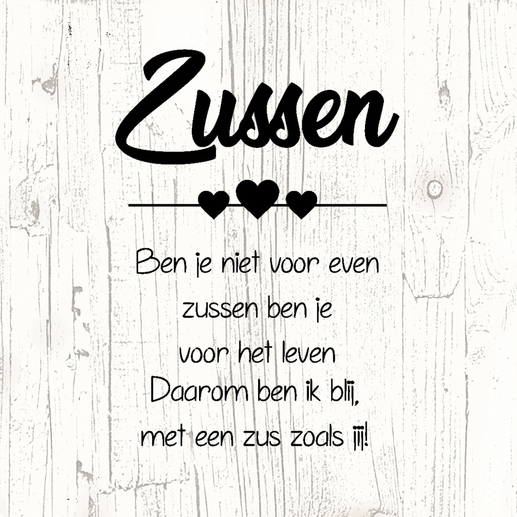 Onderzetters Zussen