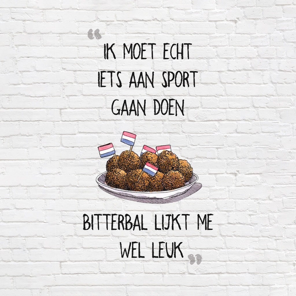 Onderzetters Bitterbal sport