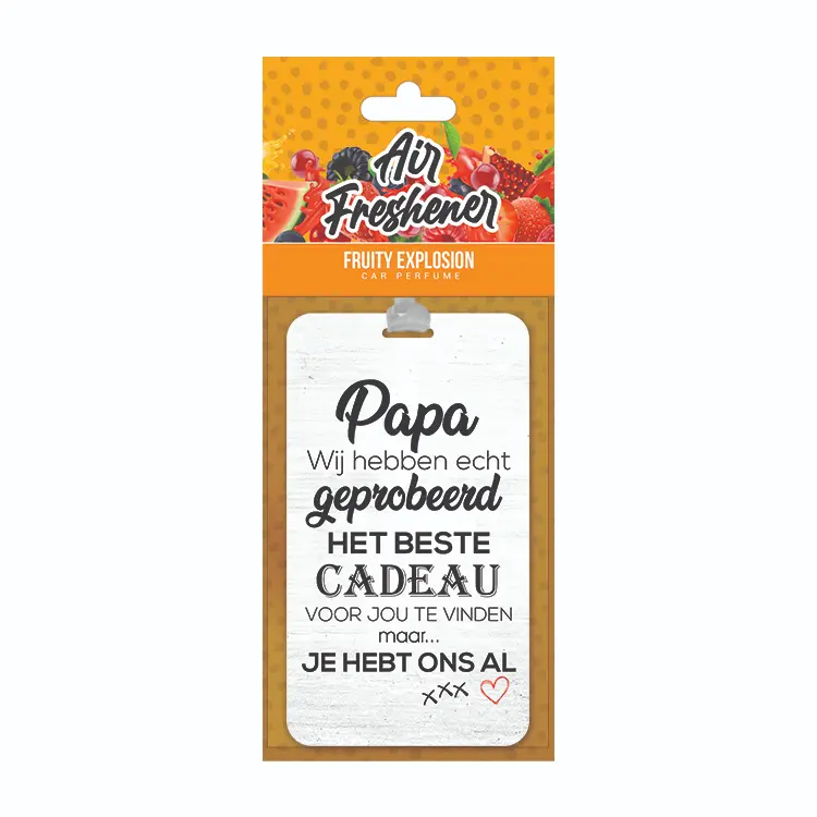 Geurverfrisser Papa We hebben 
