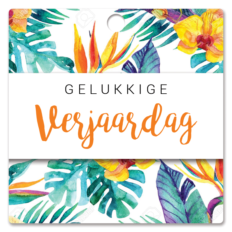 Gelukkige verjaardag!