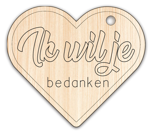 [HBK-506] Ik wil je bedanken