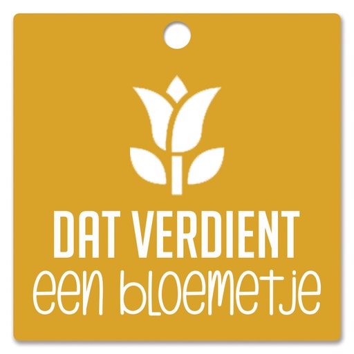 [HBK-107] Dat verdient een bloemetje