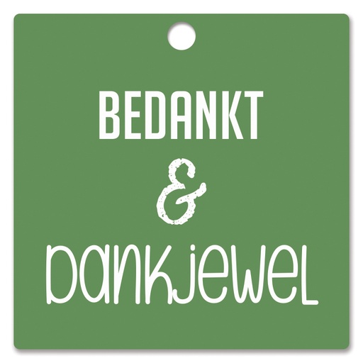 [HBK-109] Bedankt & Dankjewel