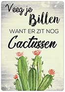 [P-032] Spreukenbordje Veeg je billen 