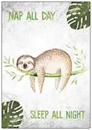 [P-056] Spreukenbordje Nap all day