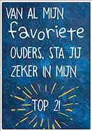 [P-074] Spreukenbordje Van al mijn favoriete