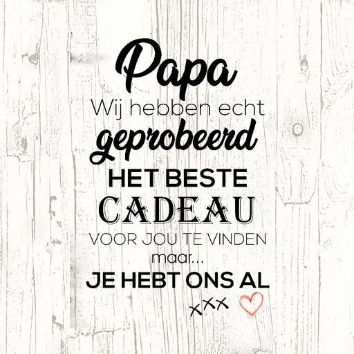 [OND-P-015] Onderzetters Papa 