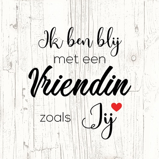 [OND-P-048] Onderzetters Vriendin