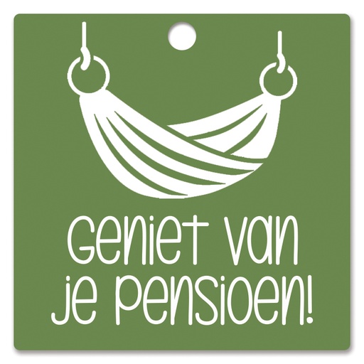 [HBK-120] Geniet van je pensioen