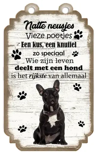 [VHB-027] Bulldog Zwart