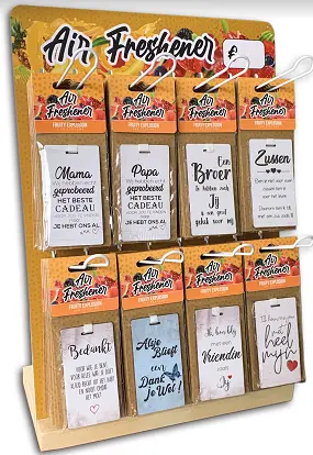[DIS-GEU] Display Geurverfrissers (120 Stuks)
