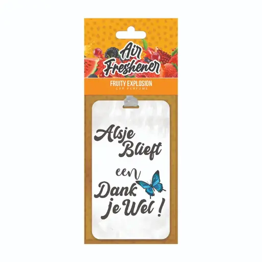 [GEUR-008] Geurverfrisser Dank je wel