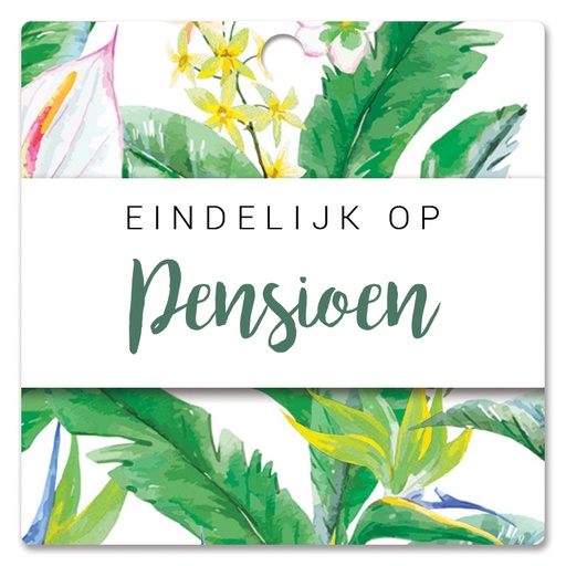 [HBK-205] Eindelijk op pensioen