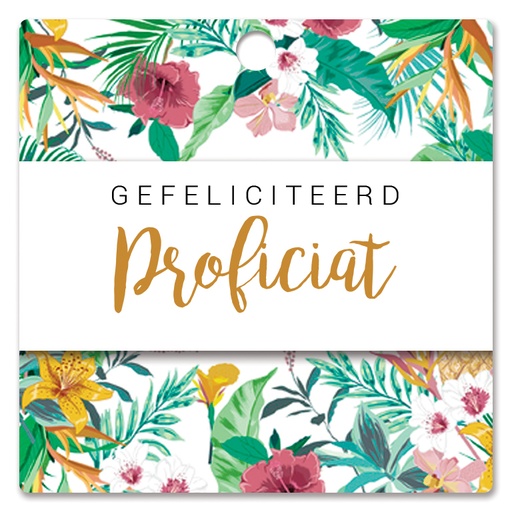 [HBK-218] Gefeliciteerd proficiat